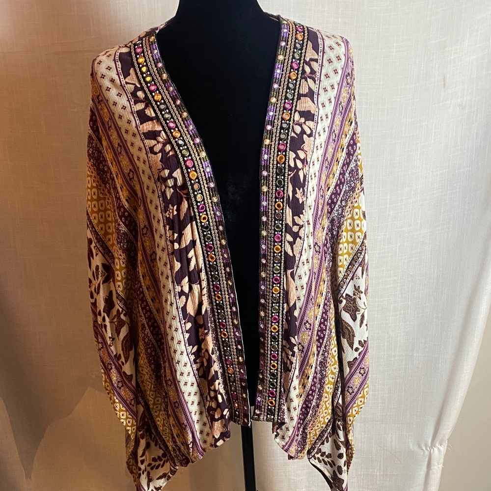 Boho Open Shawl